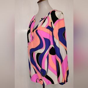 ALICE & TRIXIE SILK SATIN BLOUSE